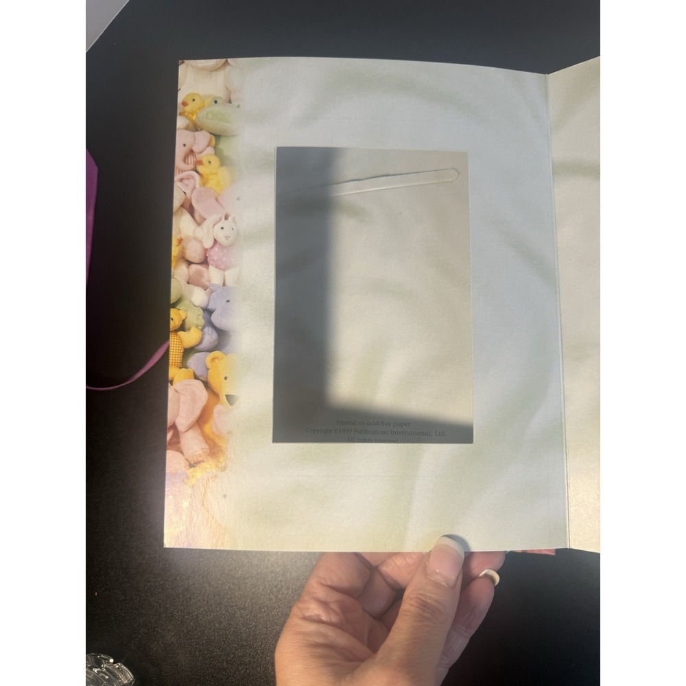 Vintage 1999 Kids/Baby Photo Album Acid free Paper Album Is 9x7 & Holds 37 Pics - Picture 9 of 9